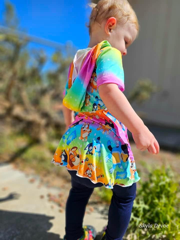 Grow With Me Dress (hood option)